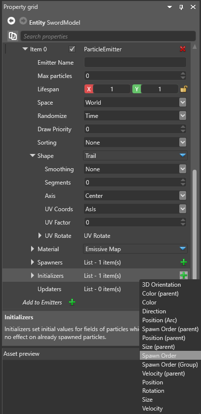 Add spawn-order initializer