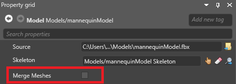 Disable merge meshes