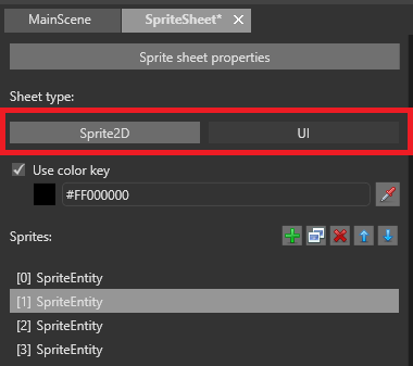 Choose Sprite 2D or UI