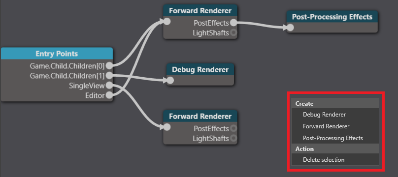 Create node