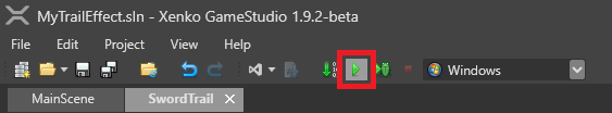 Open Visual Studio