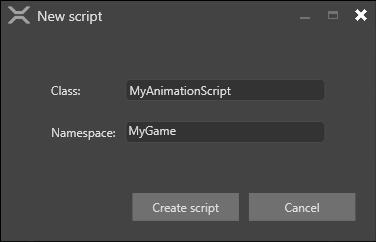 Create script