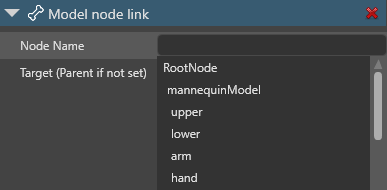 Select node