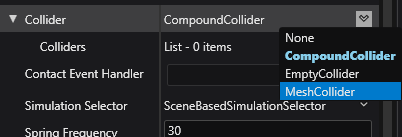 Collider Types