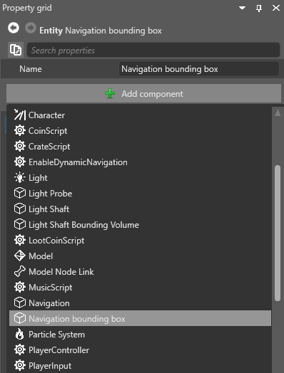 Add navigation bounding box