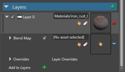 Material layers | Stride manual