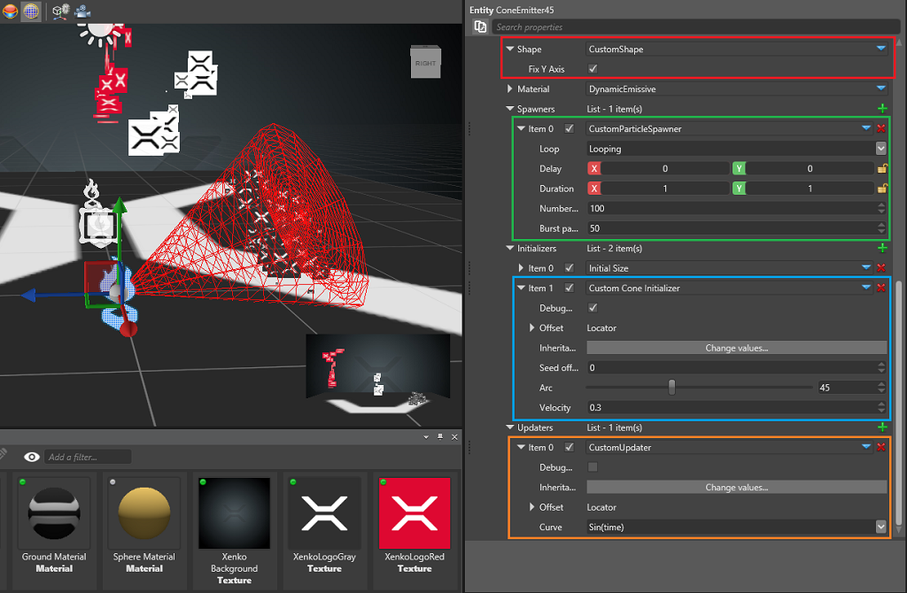 Tutorial: Custom particles | Stride manual